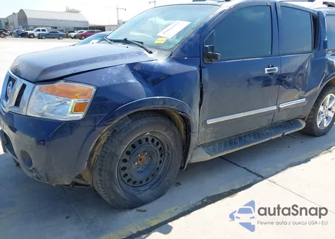 2010 Nissan Armada Platinum z USA, uszkodzony, nr VIN 5N1BA0NDXAN617942